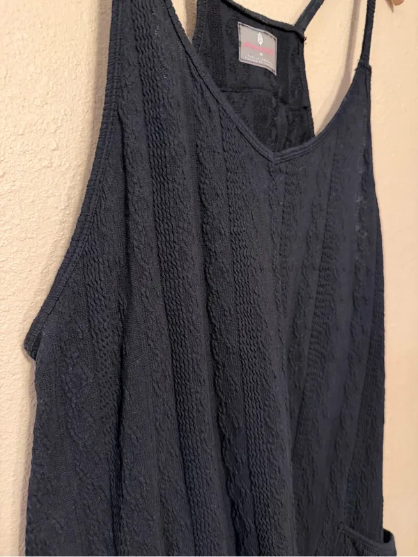 Free People Movement onsie textured black Size Medium - Image 2