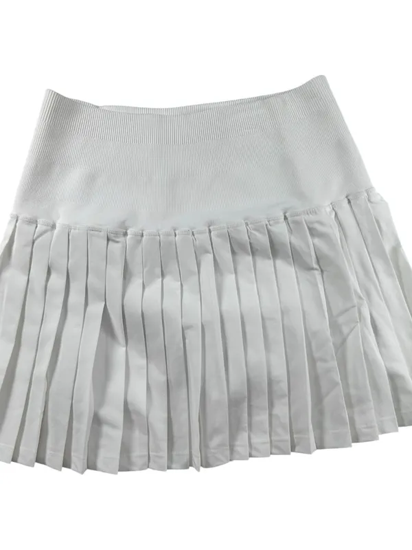 JoyLab White Pleated Tennis Skirt Women Size S Athletic Skort Preppy Activewear - Image 3