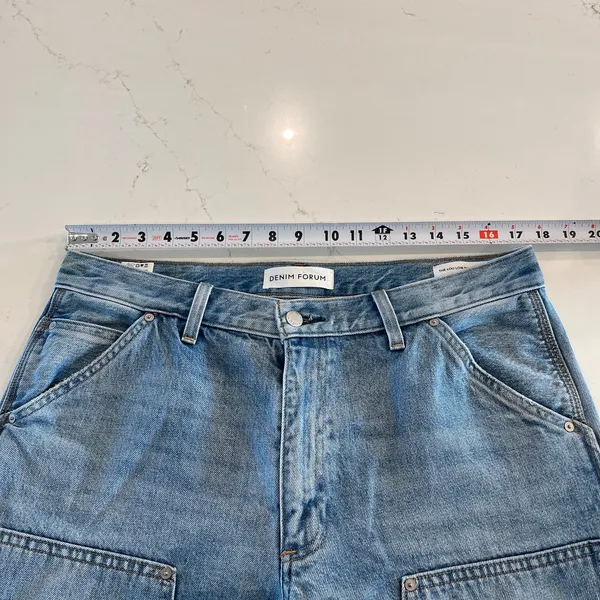 Aritzia‎ Denim Forum The Lou Low Rise Carpenter Loose Fit Utility Cargo Jeans - Image 10
