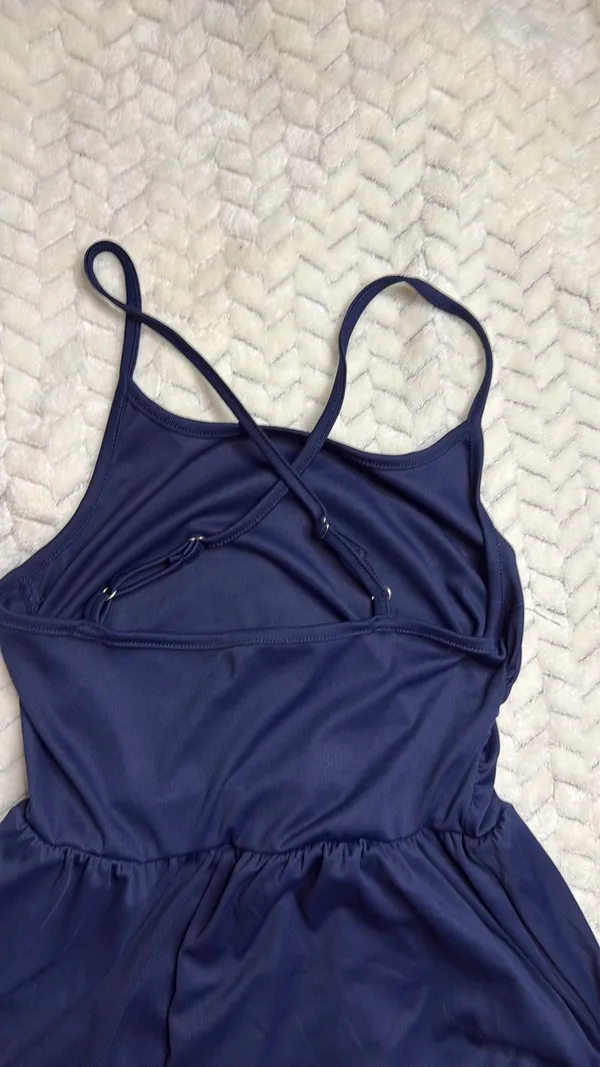 Navy Romper Blue - Image 2