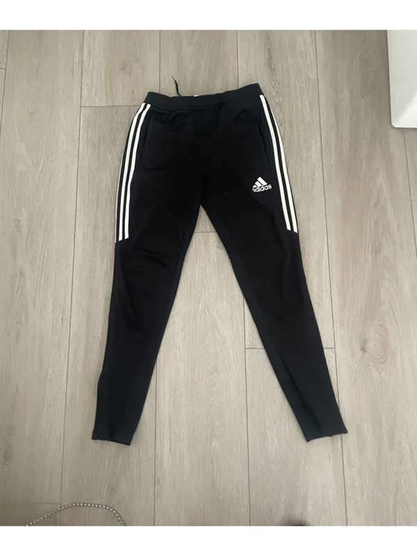 Black Adidas women’s track pants Size Small - Image 4