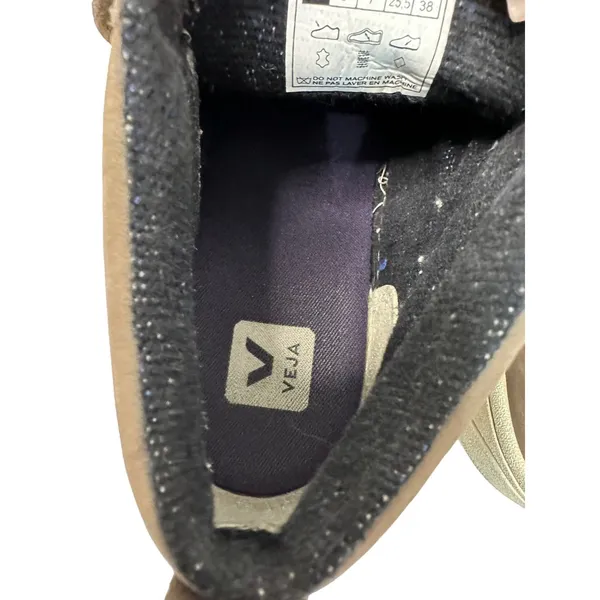Veja Roraima Brown‎ Nubuck Leather High Top Sneakers Mens 7 Womens 9 - Image 8