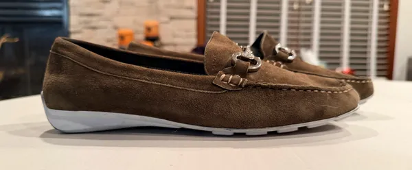 GEOX respira | women’s loafer shoe with horsebit accent. Size: 39/8-8.5 - Image 6