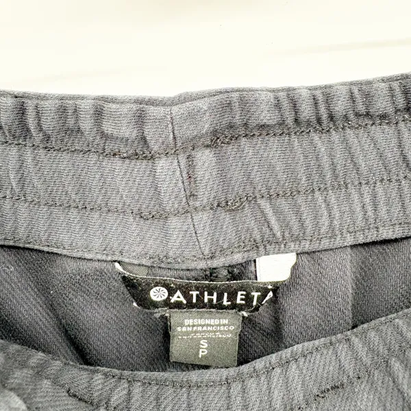 Athleta Womens Black Farallon Relaxed Utility Gorpcore Cropped Pants‎ Size S - Image 5