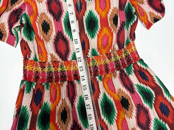 Alice & Olivia Tatiana Printed Multicolor Mini Dress -‎ Size 4. - Image 12