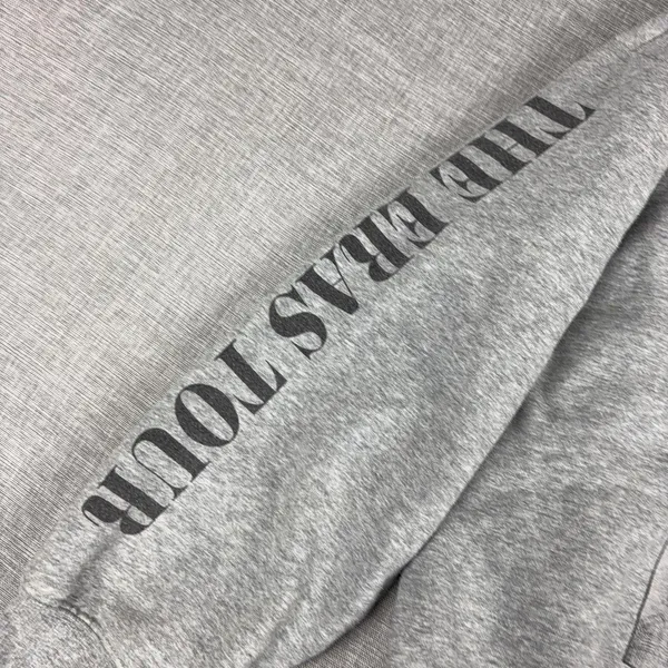 Taylor Swift Sweatshirt Womens Medium Gray The Eras Tour 1/4 Zip Fleece Graphic - Image 5