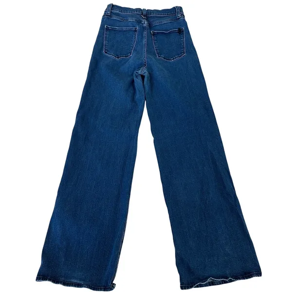 Joe's Jeans Wide Leg Jeans Size 30 Dark Wash Long Cotton Business Casual $200 - Image 12
