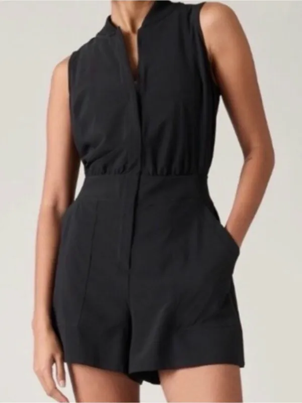 Athleta Sleeveless Brooklyn Utility Romper - Image 2