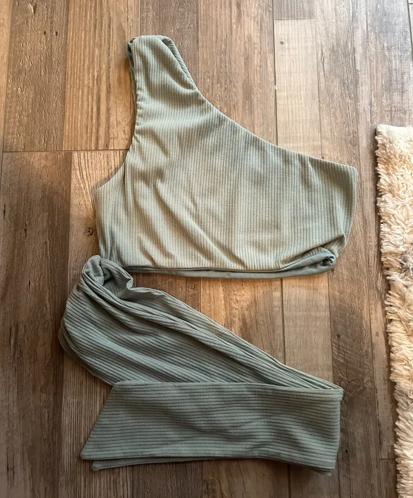 Blue Crop Top - Image 3