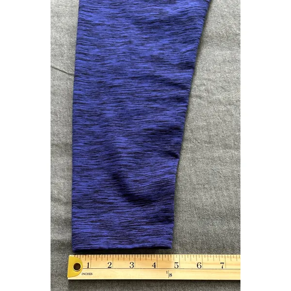 Marc New York Performance Purple Space Dye Leggings Womens Medium Athleisure - Image 9