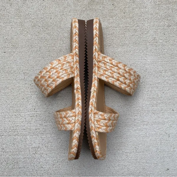 Lucky Brand Decime Espadrille Braided Jute Sandals size 8.5 - Image 3