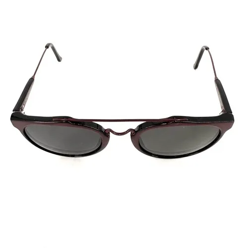 Retrosuperfuture Sunglasses Women Burgundy Double‎ Bridge Italian Retro Modern - Image 3