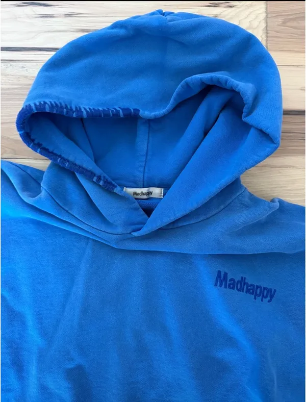 Madhappy Blue Pullover Hoodie - Image 2
