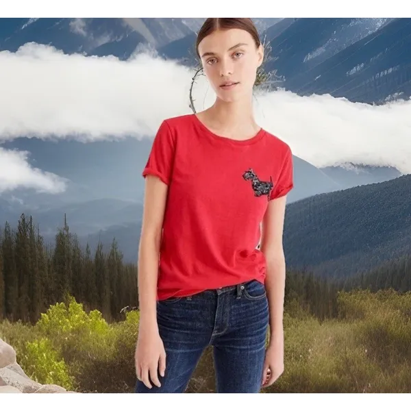2* Chic J. Crew Women's‎ Embellished Anchor Scottie Dog T Shirt M/LBundle M./L - Image 6