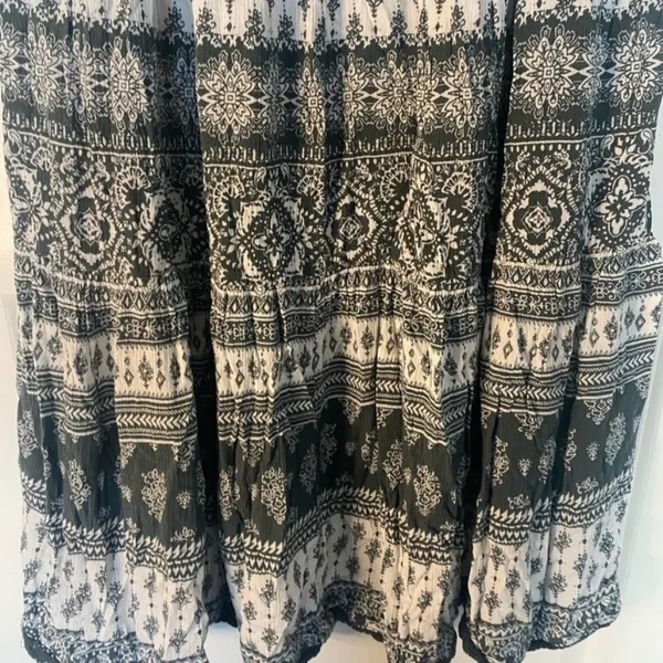 Westport Maxi High Rise BohoPaisley Green Skirt eathy‎ flowy size Small mermaid - Image 4