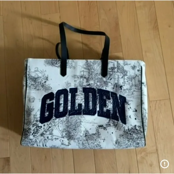 Golden Goose California Golden Sketch Tote Bag NEW - Image 2