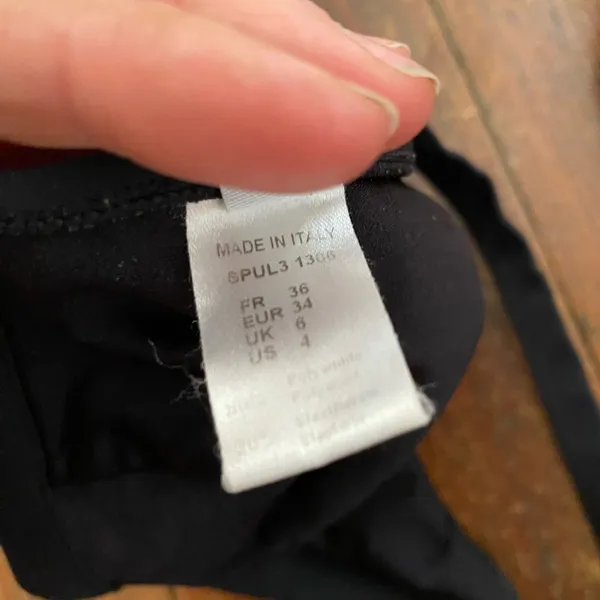 Authentic Dior halter tie back bikini top perforated logos - Image 5
