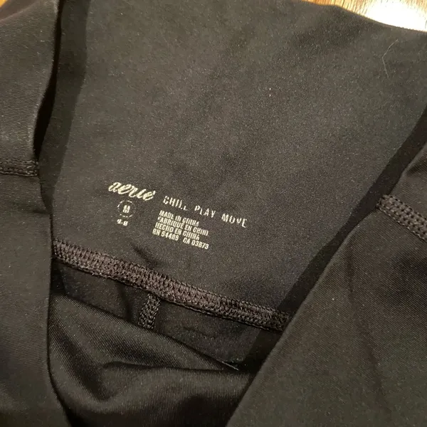 Aerie Black High-Rise Leggings - Image 2