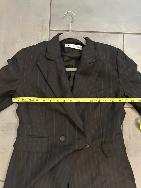 Cartier AC Collection Pinstripe Blazer - Image 6