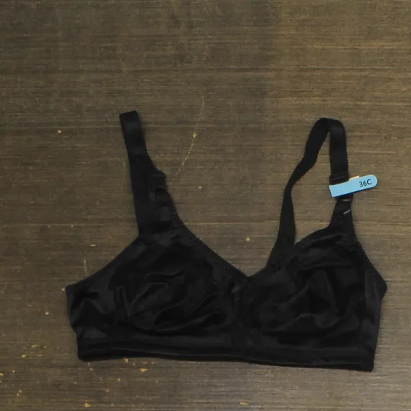 NWT Bali Womens Double Support Wirefree Bra 3820 Black 36C - Image 2