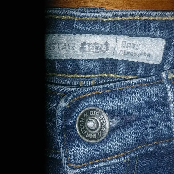 Big Star Envy Cigarette 24x30 High Rise Skinny Jeans - Image 5