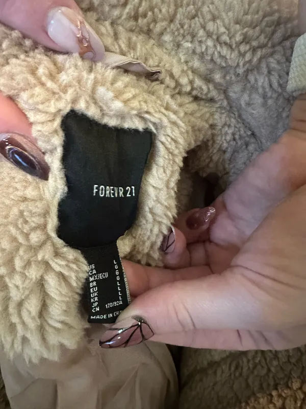 Forever 21 Fleece Jacket - Image 3