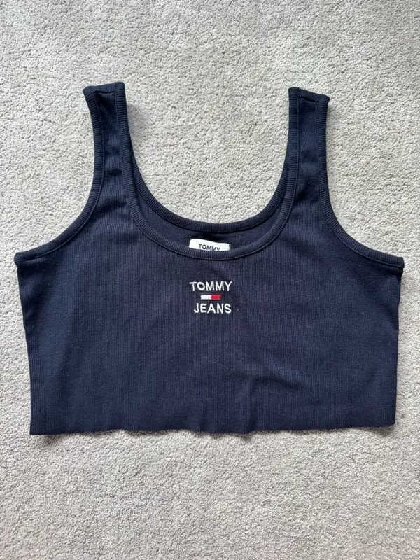 Tommy Hilfiger Shirt Tee Blue - Image 2