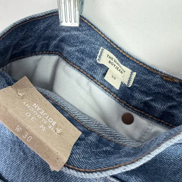 NWT Madewell The Slouchy Boyjean Rosewell Wash Rigid Size 30 NEW - Image 12