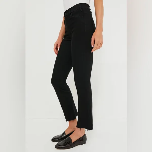 Mother The Hustler Ankle Fray Jeans in Not Guilty Wash‎ Size 30 - Image 9