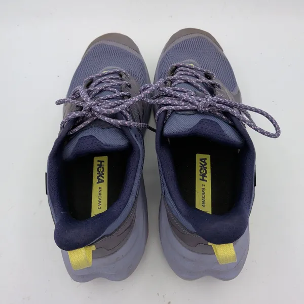 Hoka One One Anacapa 2 Low GTX Women 10B Blue Grey Purple Hiking Shoes 1142830 - Image 9