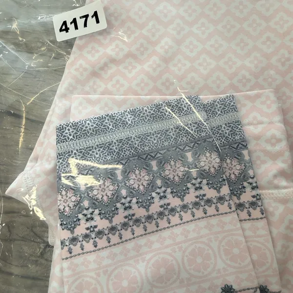 Sarah's Day X White Fox Activewear Athletic Leggings‎ Size S Pink Multi-color - Image 7
