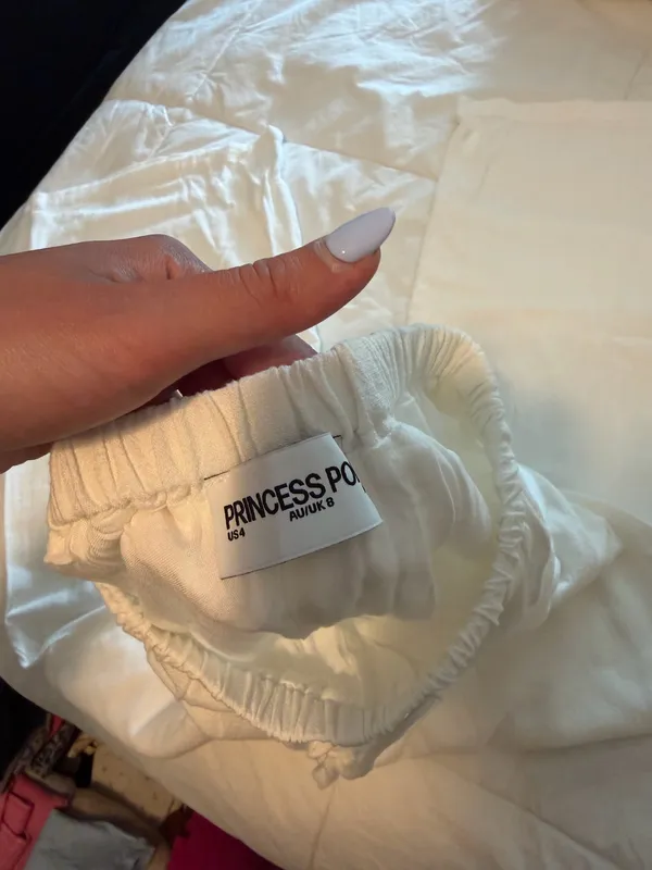 White Linen Pants - Image 2