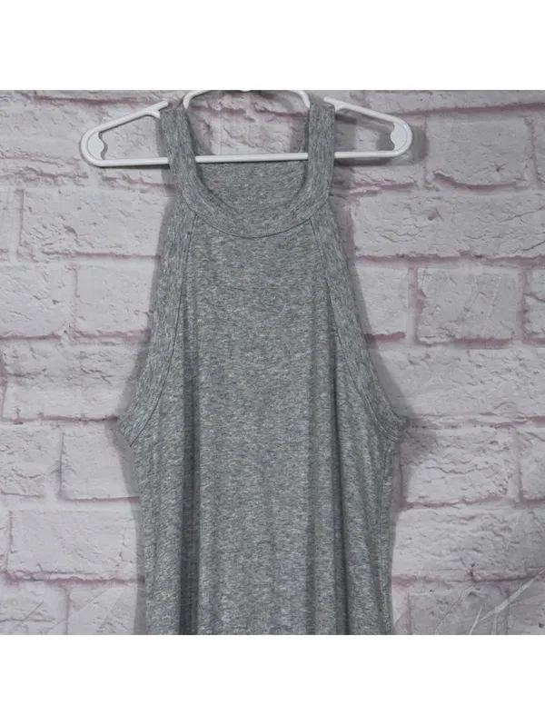 American Eagle Outfitters Medium Grey Sleeveless Dress - Image 2