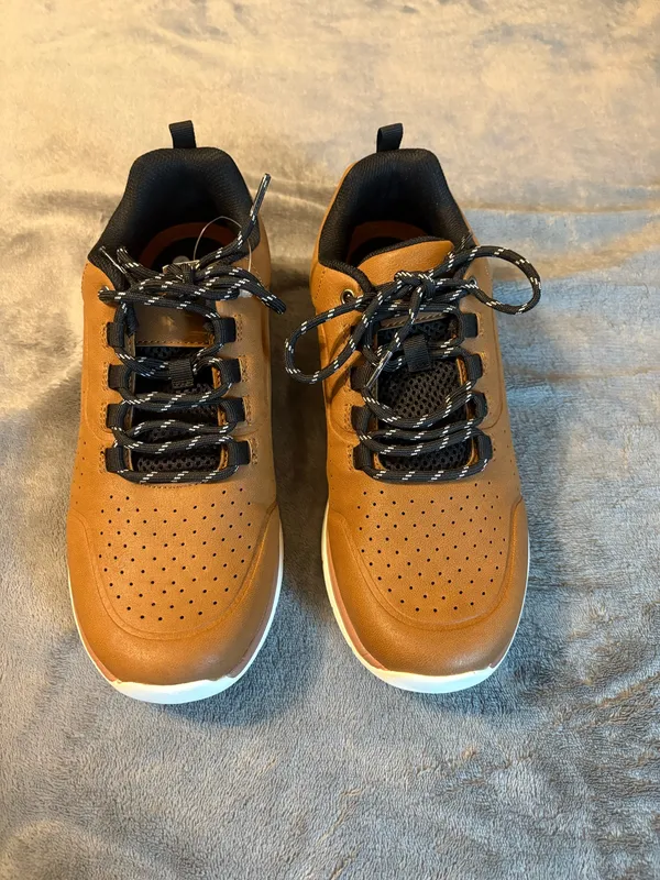 Falls Creek Men's Casual Lace-Up Sneakers in Juno Brown Size 9 - Image 3