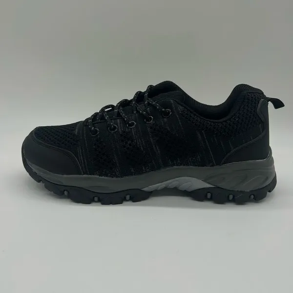 Jabasic Shoes Womens 7 Black Breathable Mesh Hiking Trail Outdoors Sneakers‎ NEW - Image 2