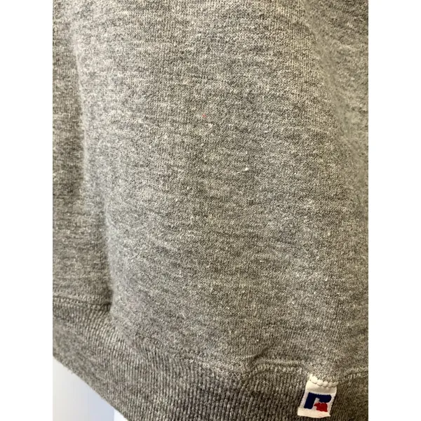 Vintage Russell Athletic Womens Small Sweatshirt Husky Dog‎ Gray 90s USA Hearts - Image 9