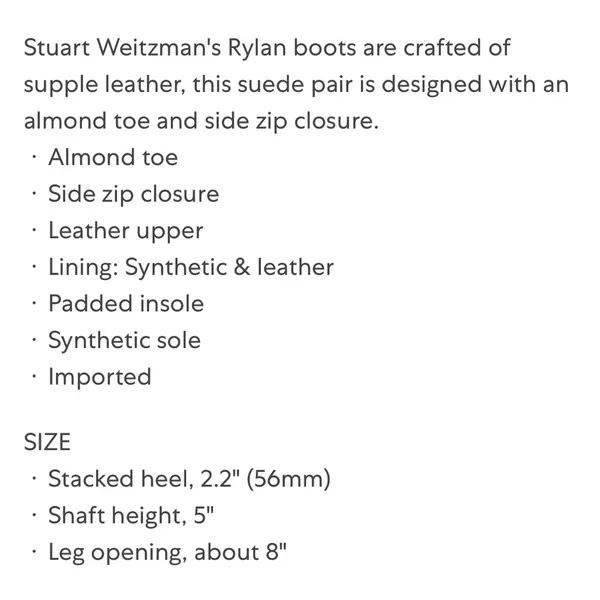Stuart Weitzman Black Ankle Boots - Image 5