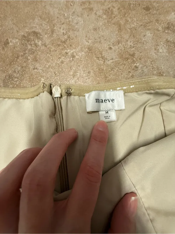 NWOT Maeve Anthropologie khaki dress - Image 4