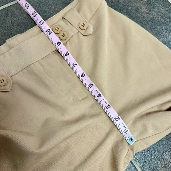 NEW Princess Polly Veronika Pants Flare Leg Trousers Beige US 4 NWT - Image 11
