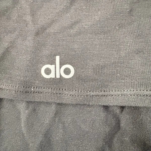 Aloha Island Alo black Long Sleeve‎ barre long sleeve on pointe activewear Small NwT - Image 4