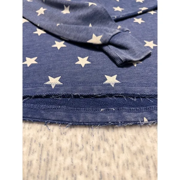 Alternative Apparel Blue‎ Star PrintCasual Sweatshirt Women's Size S NWOT - Image 2