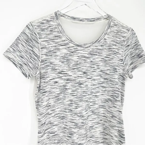 Lululemon Beat‎ the Heat Short Sleeve Top Women's S Tiger Space Dye Athleisure - Image 4