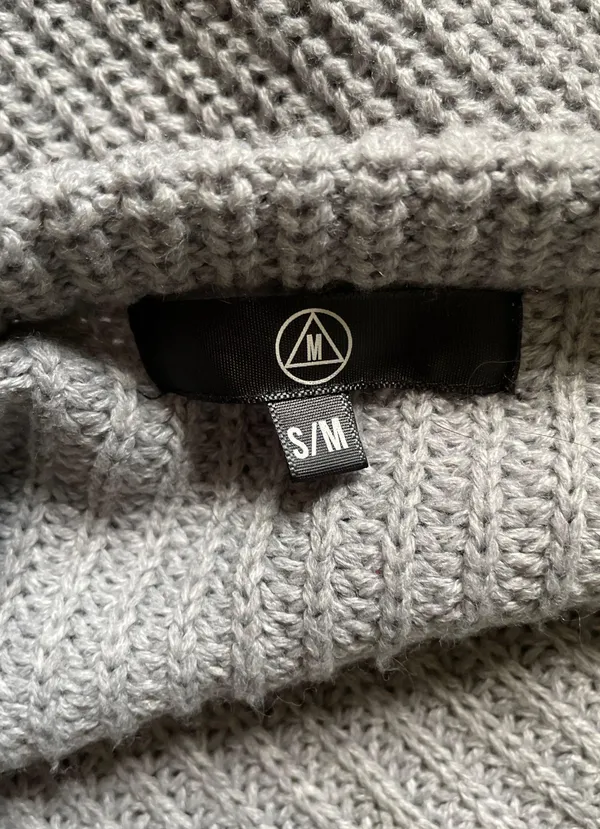 Missguided Off Shoulder Knitted Sweater Dress - Image 4