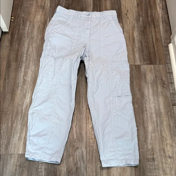 ANTHROPOLOGIE Maeve Tapered Pants Women’s size 10 Summer Iris Blue - Image 5