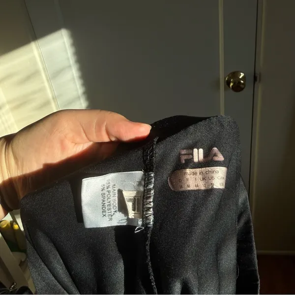 FILA Black Flared Ruffle Skirt - Image 4