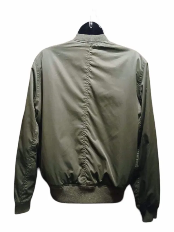 Men's American Eagle Outfitters Green Bomber Jacket M - Image 2