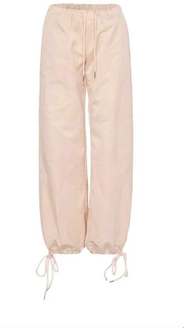 Tiger Mist Cream white ryan parachute pants - Image 3