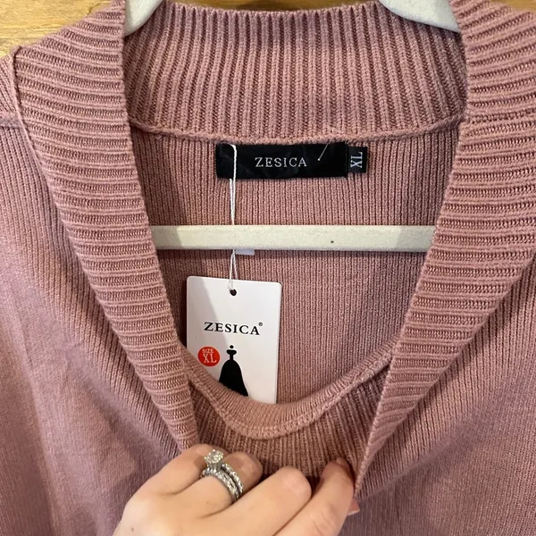NWT Zesica Mockneck Sweater Size XL - Image 3