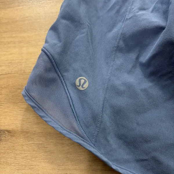 Lululemon Hotty Hot High-Rise Lined Short 4" Oasis Blue Women Size 6 - Image 4