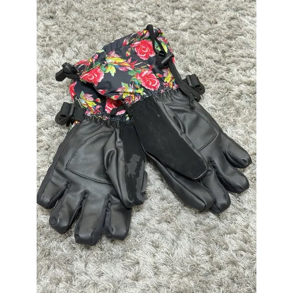 Celtek Women’s Floral Snowboard Ski Gloves Winter Insulated Size XS - Image 5